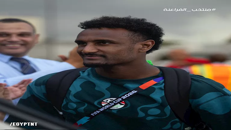 أول فيديو من داخل طائرة منتخب مصر أثناء توجهها لمطار العلمين