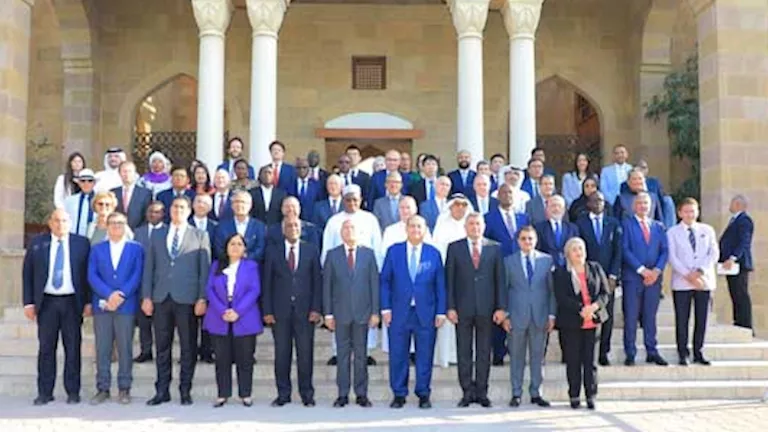 دبلوماسيون وسفراء يحتفلون بالعيد الوطني للقاهرة