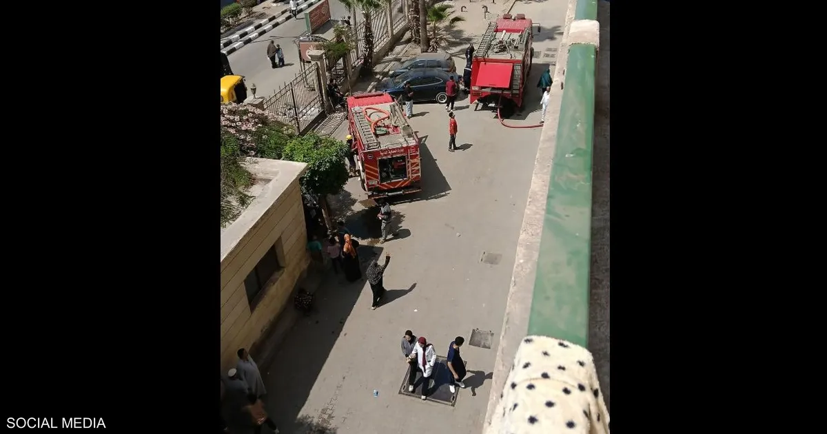 مستشفى مصري يتأهب: إخلاء 13 رضيعا إثر حريق في قسم الحضانات