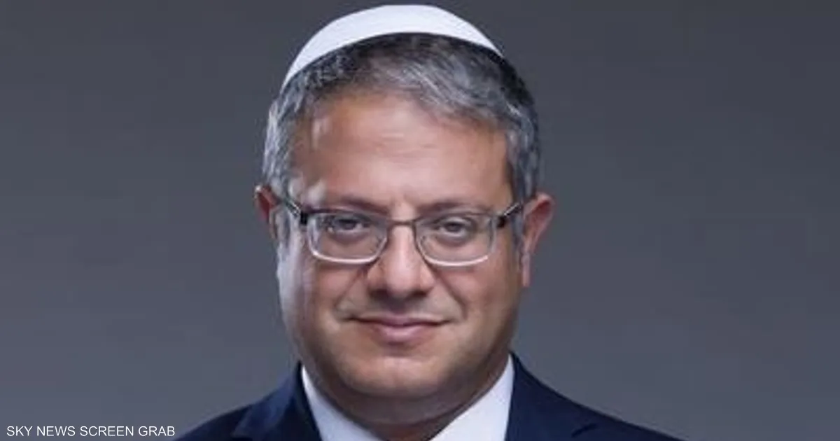 "بن غفير يكشف عن خطة زمنية لإجلاء سكان غزة"