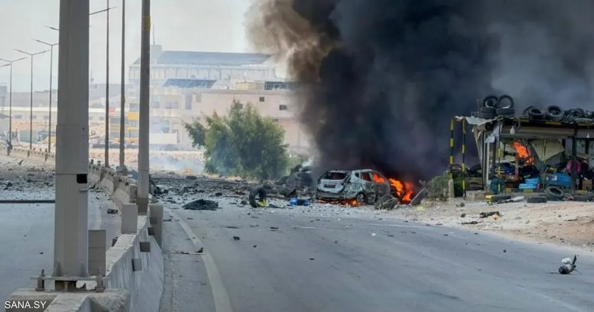انفجار مدوي داخل مستودع أسلحة في إدلب السورية الشمالية