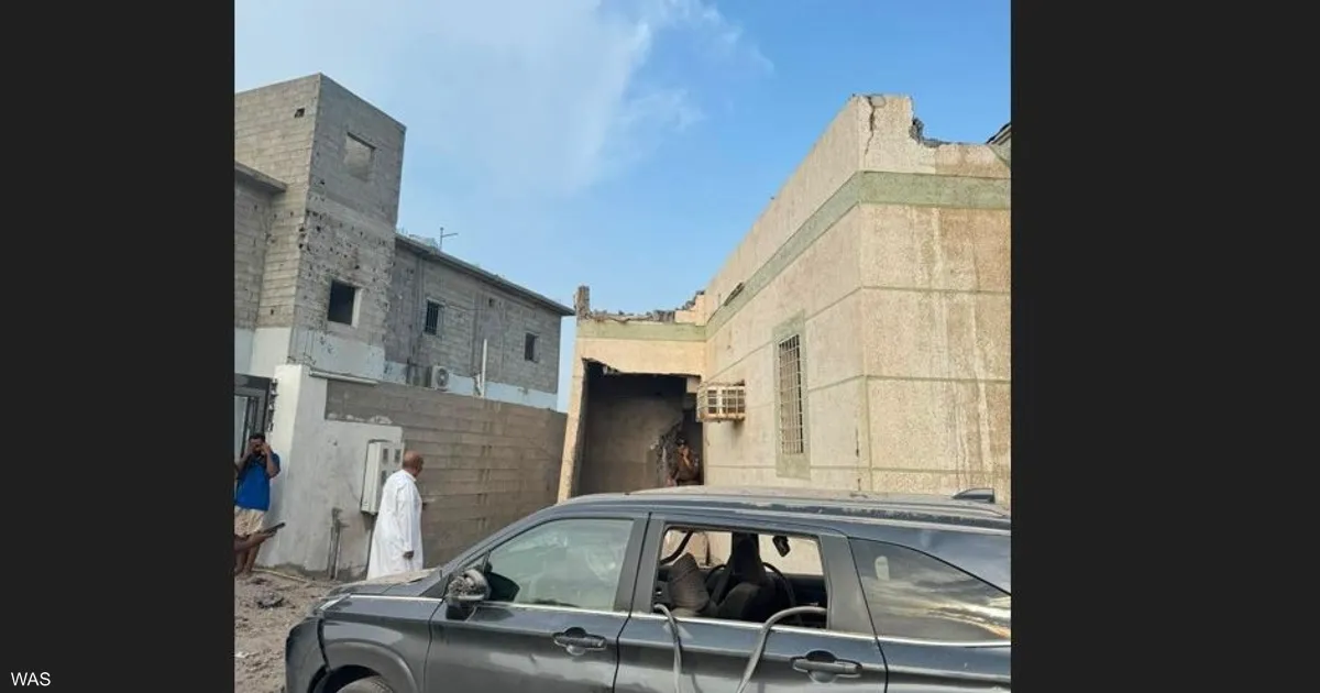 إصابات وأضرار جسيمة في مسجد بجازان جراء سقوط مقذوف حوثي