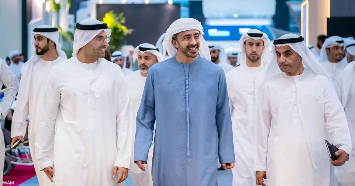 "عبدالله بن زايد يدشن فعاليات معرض أبوظبي الدولي للكتاب 2023"