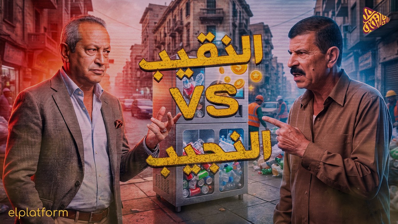 البلاتفورم |  سر غضب نقيب الزبالين